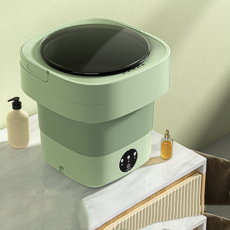 Mini Foldable Washing Machine Portable 3 Models With Spinning Dry Gadgets